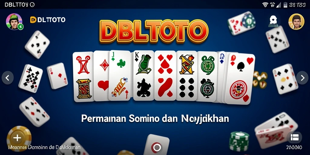 Tampilan gameplay menarik di DBLTOTO dengan pemain yang bersaing.