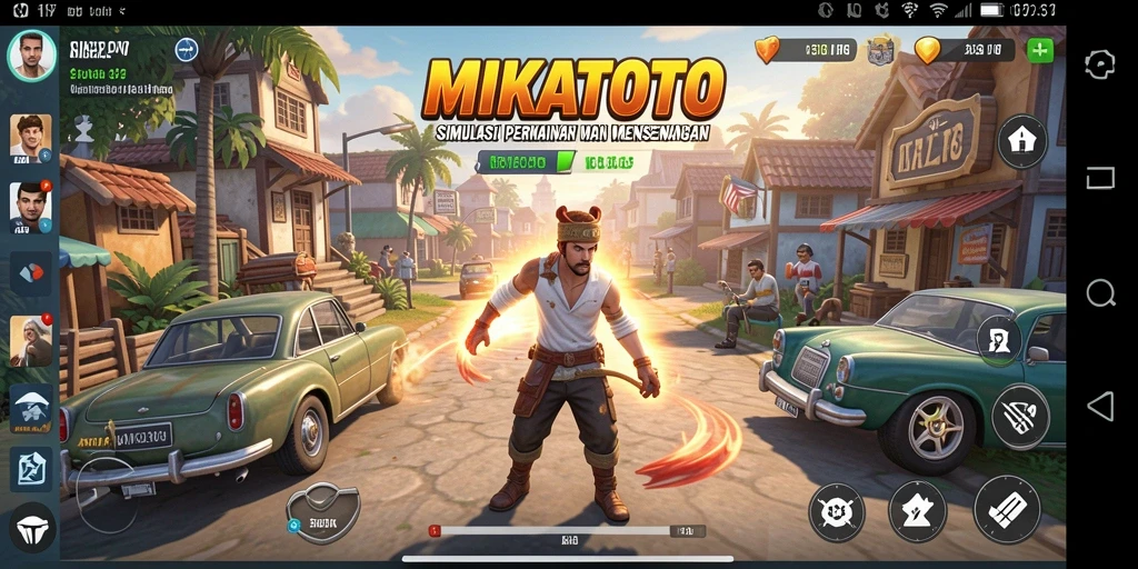 Tampilan gameplay MIKATOTO yang menarik dan interaktif.