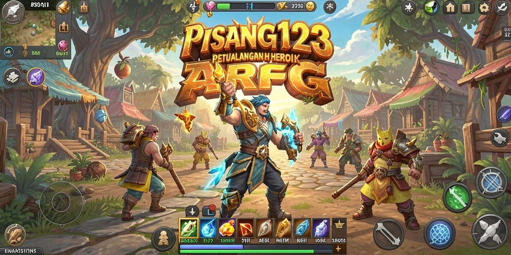 Screenshot menampilkan aksi seru dalam gameplay ARPG.