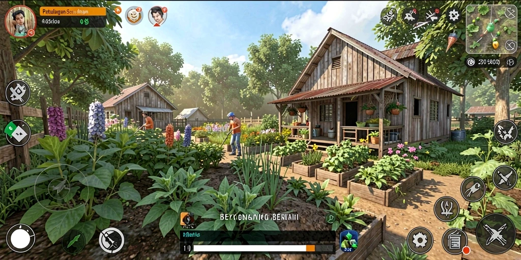 Tampilan gameplay SOBATGAMING yang penuh warna dan menarik.