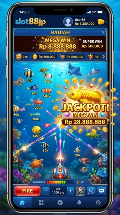 Screenshot aplikasi slot88jp yang menunjukkan berbagai kategori aplikasi.